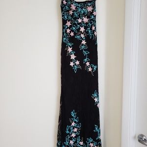 New Monako Black long dress